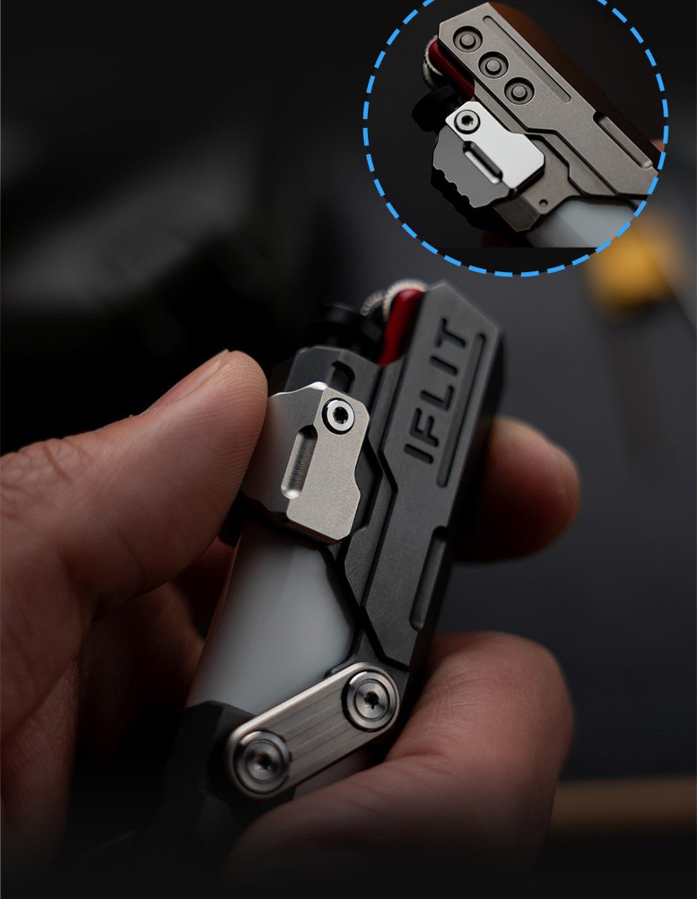 EDCELL IFRIDUS Lighter Case - MetaEDC