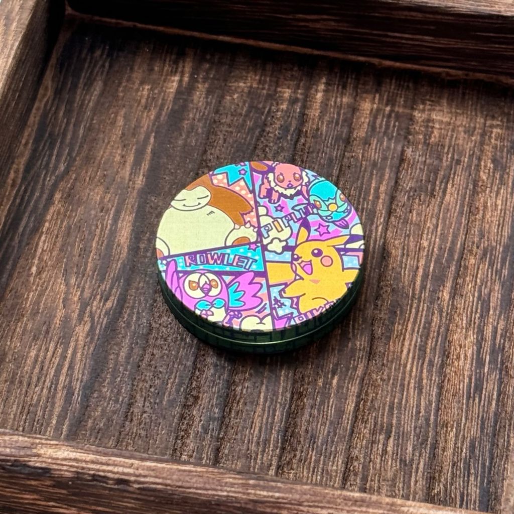 FreeEDC POKEMON Colorized Haptic Coin - MetaEDC