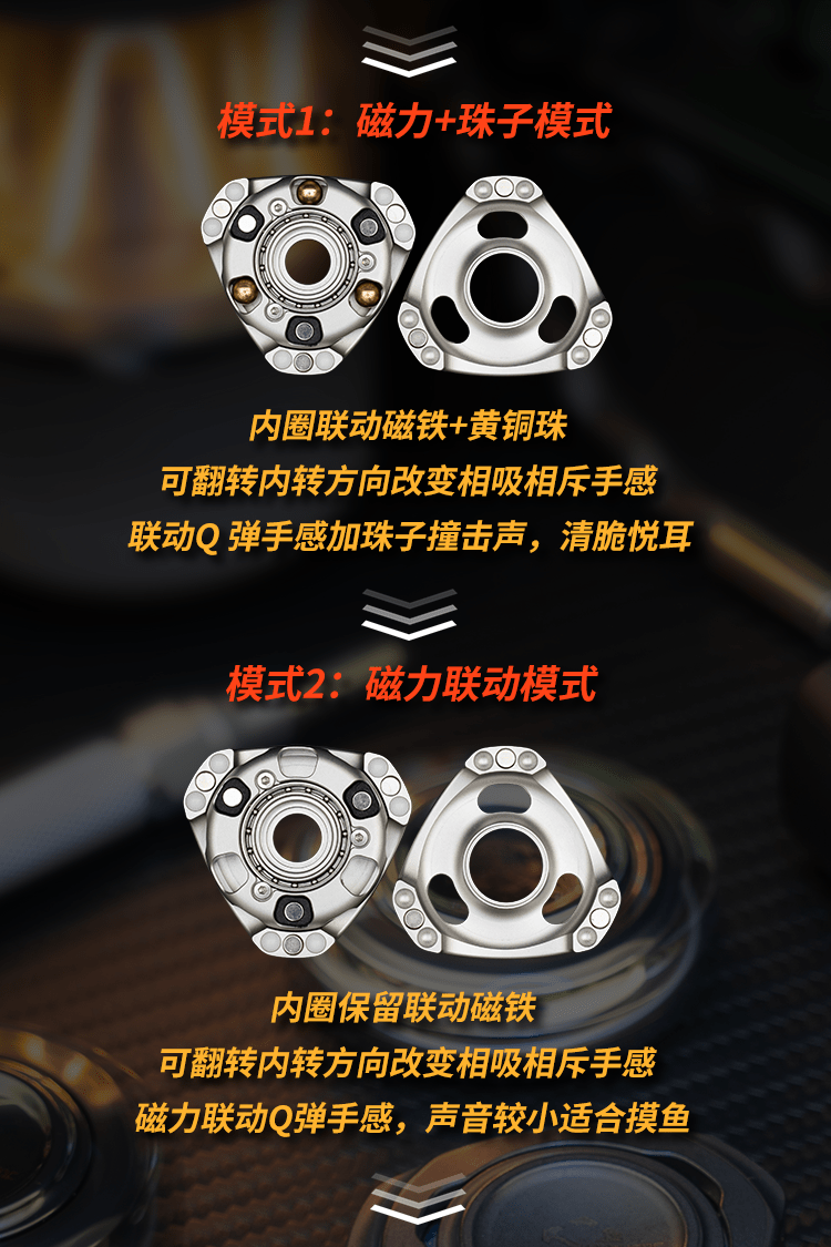 JuzhEDC FUSION Linkage Spinner - MetaEDC