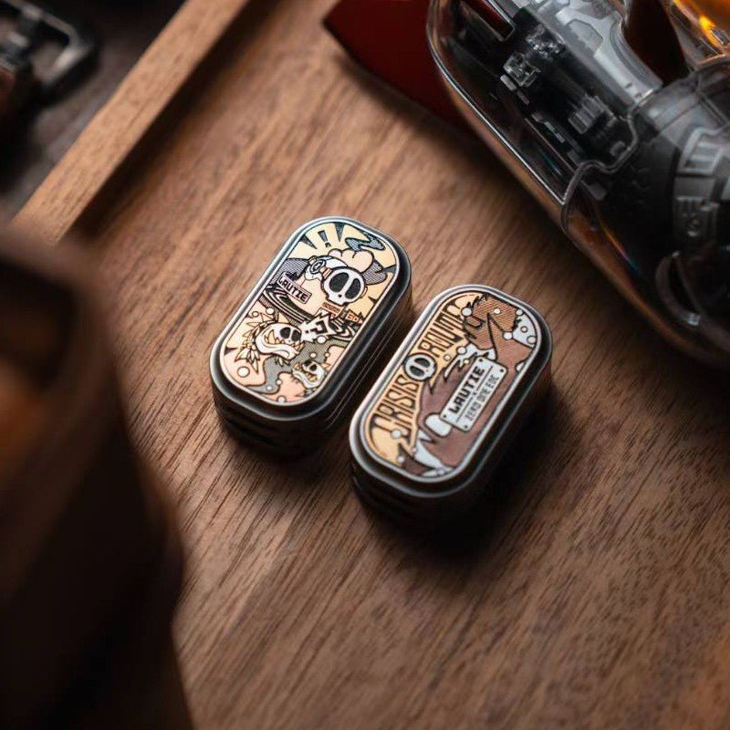 Lautie x 01EDC CRISIS ROUTE Mechanical Fidget Slider - MetaEDC