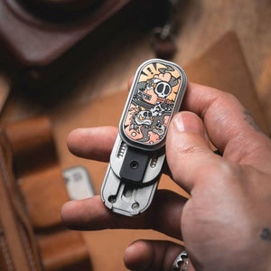 Lautie x 01EDC CRISIS ROUTE Mechanical Fidget Slider - MetaEDC