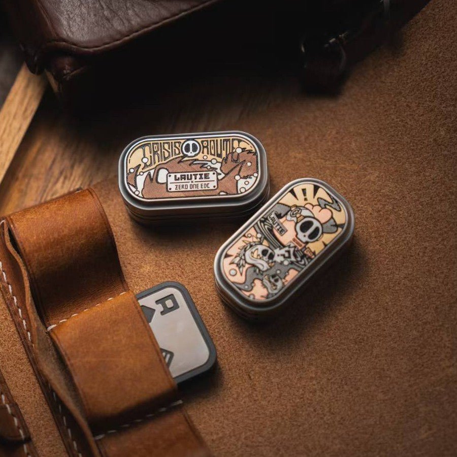 Lautie x 01EDC CRISIS ROUTE Mechanical Fidget Slider - MetaEDC