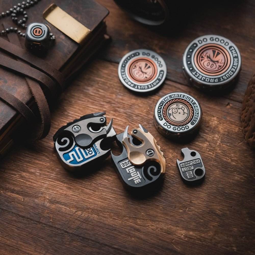 Lautie x Hatedust ARMORED BOAR Bottle Opener - MetaEDC