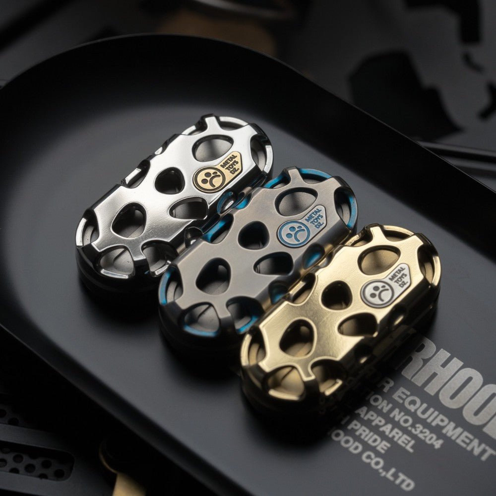 Metal Toys Dz Top - B SKELETON Mechanical Fidget Slider - MetaEDC