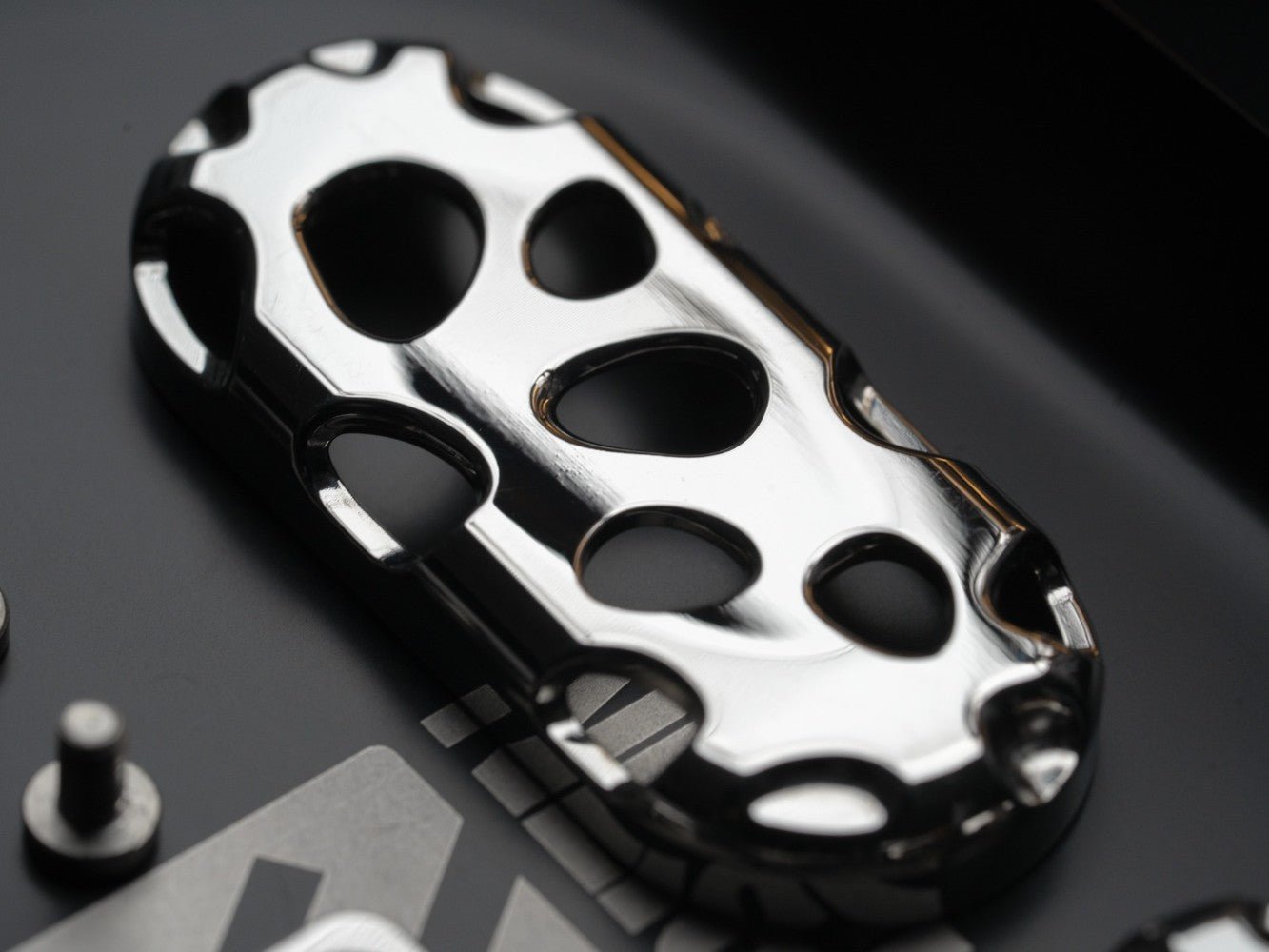 Metal Toys Dz Top - B SKELETON Mechanical Fidget Slider - MetaEDC