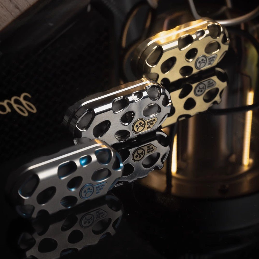 Metal Toys Dz Top - B SKELETON Mechanical Fidget Slider - MetaEDC