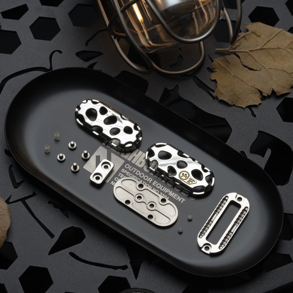 Metal Toys Dz Top - B SKELETON Mechanical Fidget Slider - MetaEDC