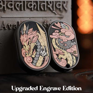 MOT Titanium Dragon Groove Fidget Slider - MetaEDC