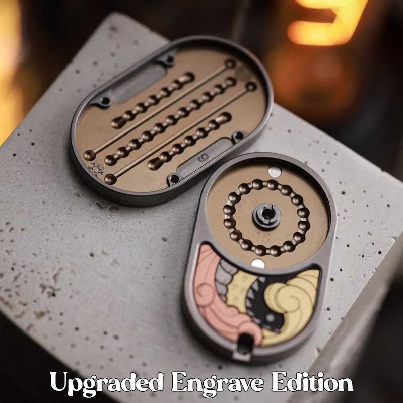 MOT Titanium Dragon Groove Fidget Slider - MetaEDC