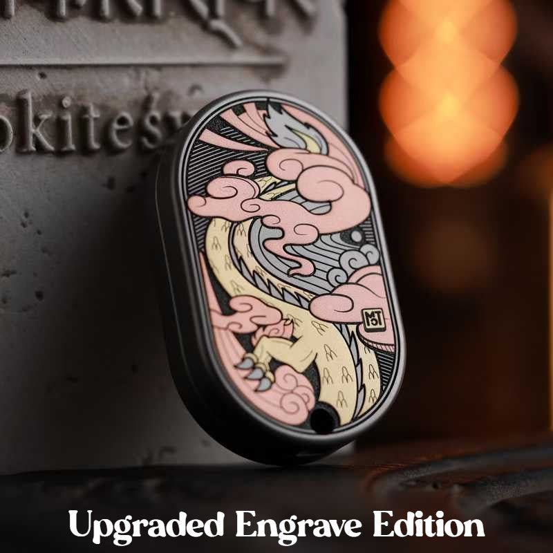 MOT Titanium Dragon Groove Fidget Slider - MetaEDC