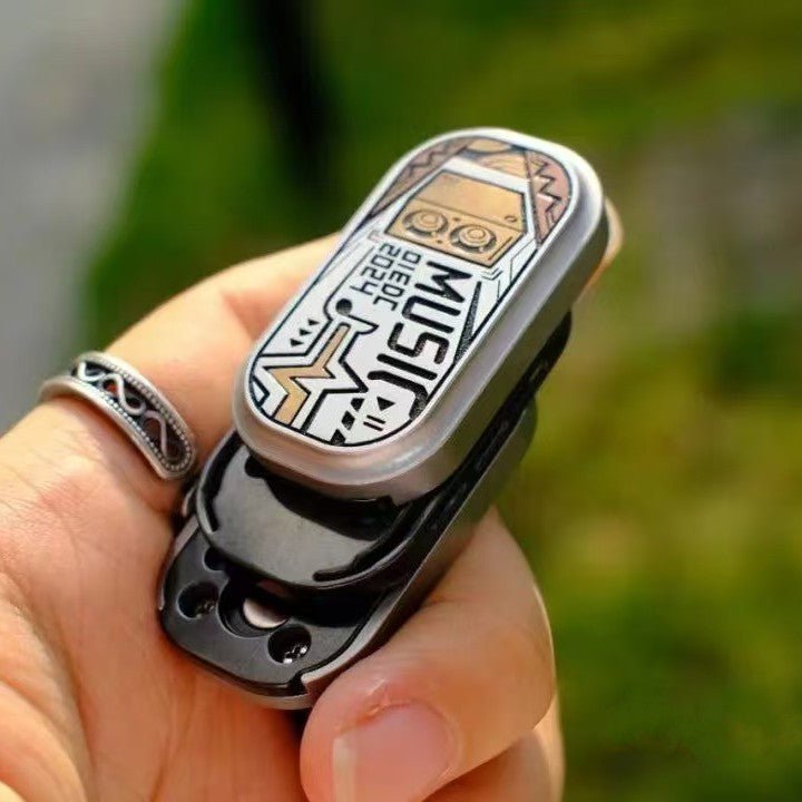 01EDC Tuning fork slider フィジェットトイ　音叉 01EDC, Slider-Feeling Magnetic, Fidget Slider