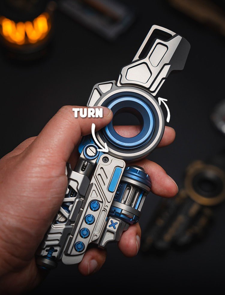 01EDC Time Knight 3.0 Pro Fidget Slider | Fidget Toy | MetaEDC