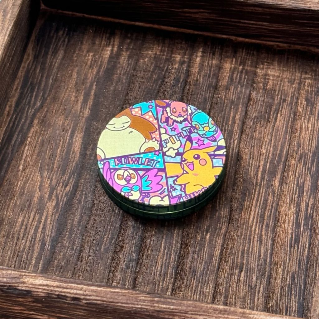 FreeEDC POKEMON Colorized Haptic Coin - MetaEDC