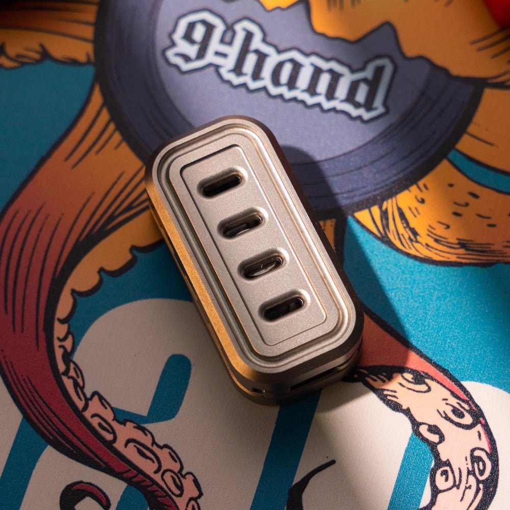 9-Hand EDC JINGLE Tuning Fork Fidget Slider | Fidget Toy | Meta