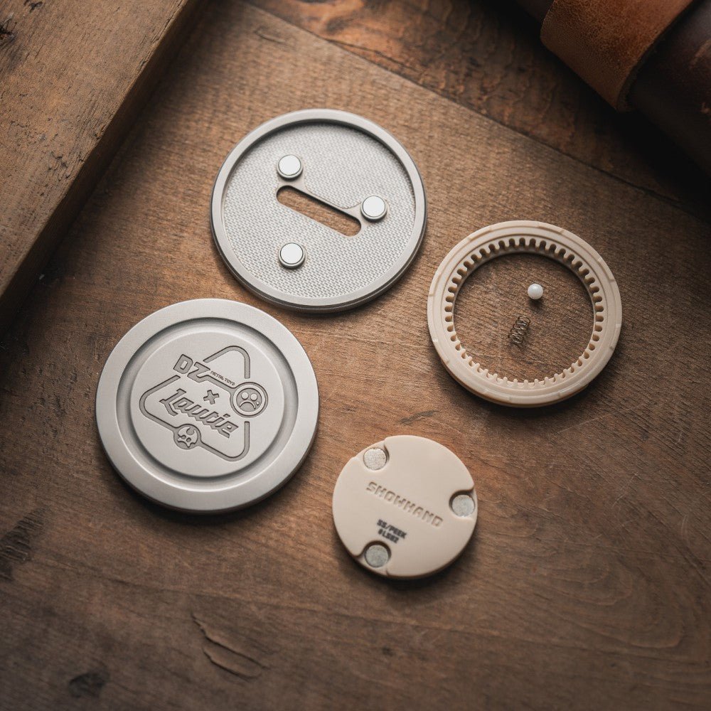 Lautie x Dz SHOWHAND Haptic Coin | Fidget Toy | MetaEDC