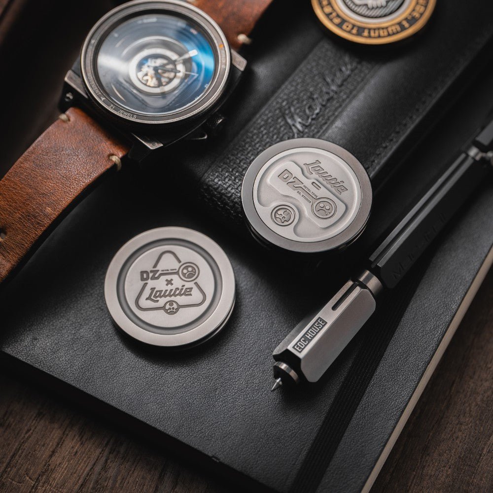 Lautie x Dz SHOWHAND Haptic Coin | Fidget Toy | MetaEDC