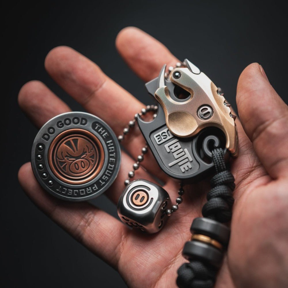 Lautie x Hatedust ARMORED BOAR Bottle Opener - MetaEDC