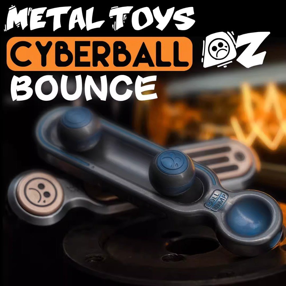 Metal Toys Dz Cyber Ball Bounce Fidget Toy - MetaEDC