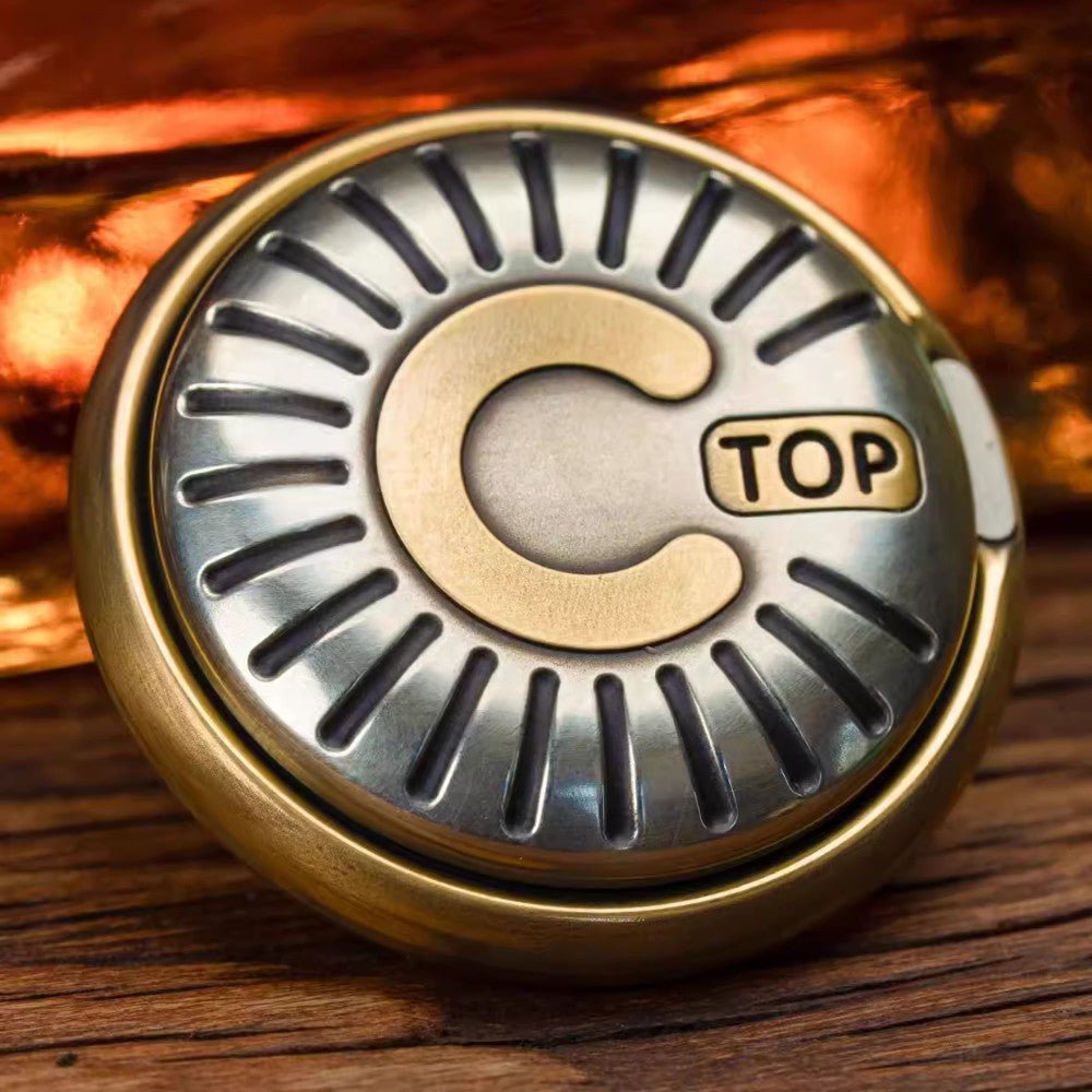 Metal Toys Dz Top-C 2024 Edition Mechanical Haptic Coin | Fidget