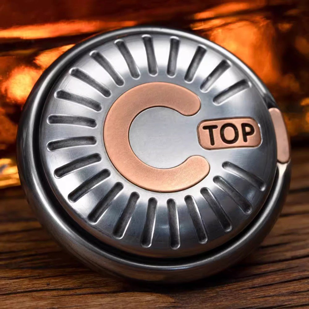 Metal Toys Dz Top-C 2024 Edition Mechanical Haptic Coin | Fidget