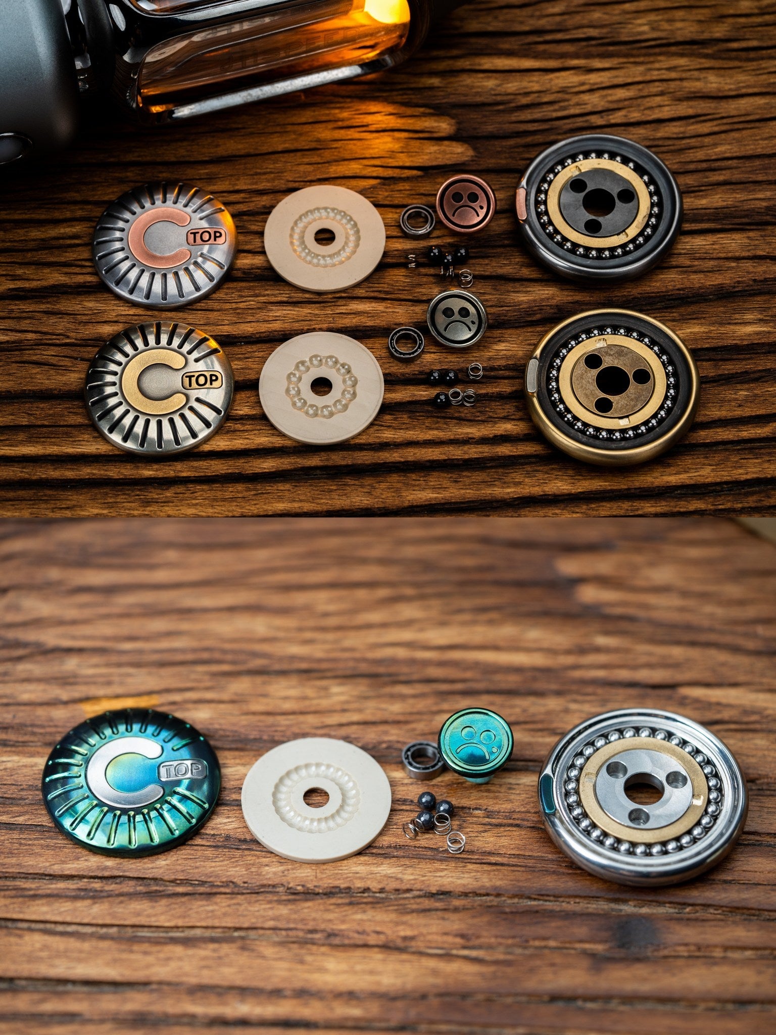 Metal Toys Dz Top-C 2024 Edition Mechanical Haptic Coin | Fidget