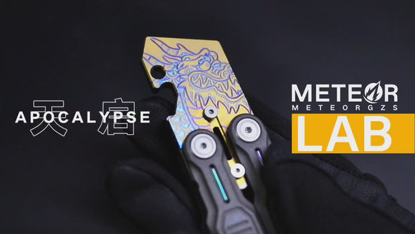 MeteorEDC APOCALYPSE Balisong Prybar