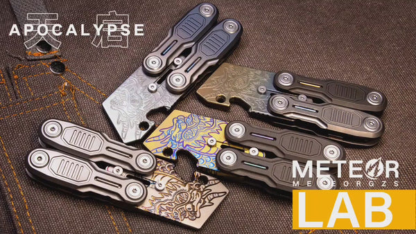 MeteorEDC APOCALYPSE Balisong Prybar