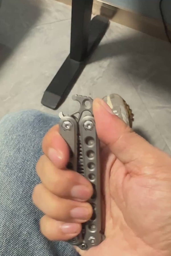 Ruisha MOYEWORKS Titanium Balisong Comb