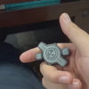 Load and play video in Gallery viewer, Osseous Point EDC Cross Bones Fidget Slider - MetaEDC