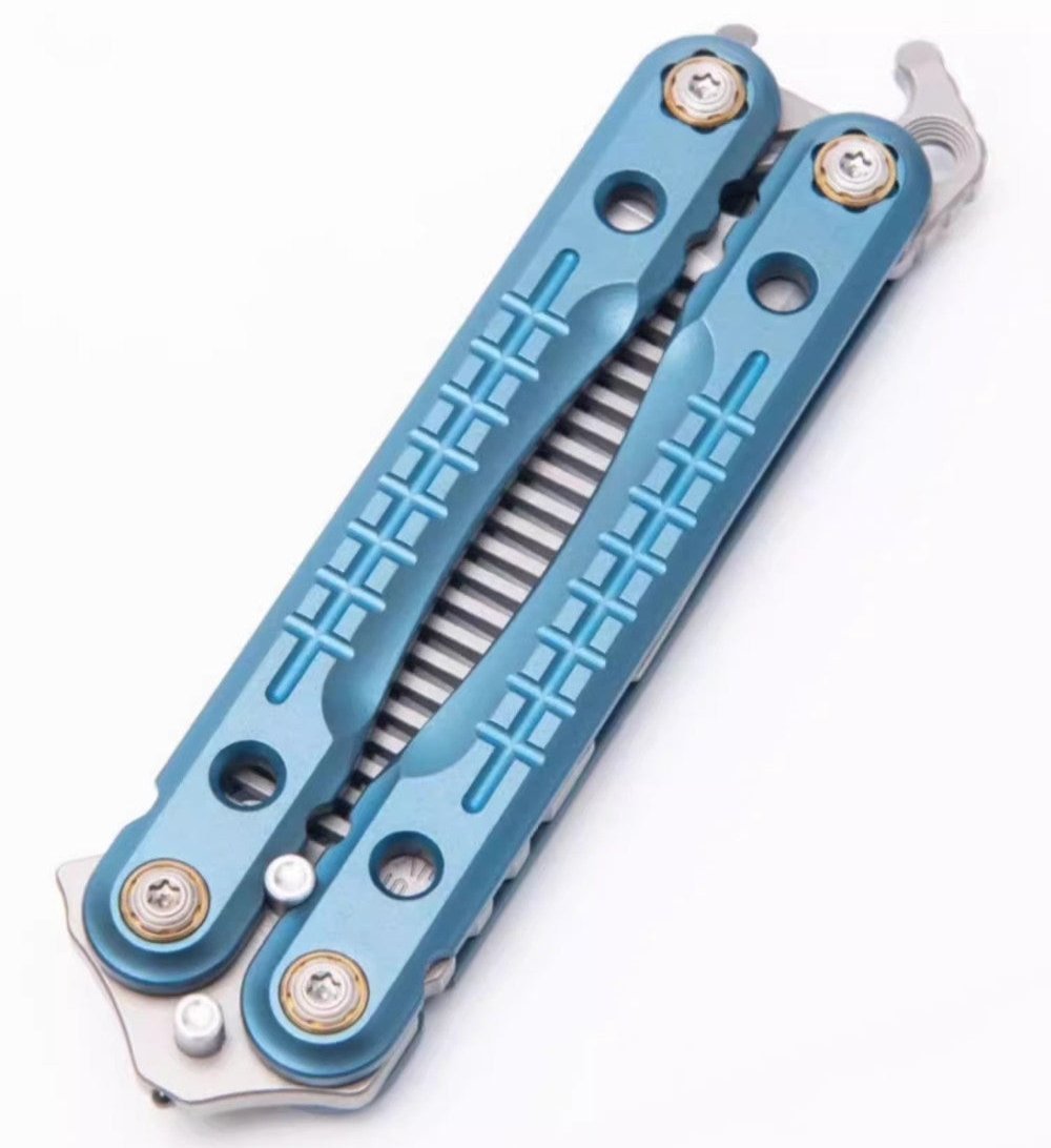 Ruisha MOYEWORKS Titanium Balisong Comb - MetaEDC