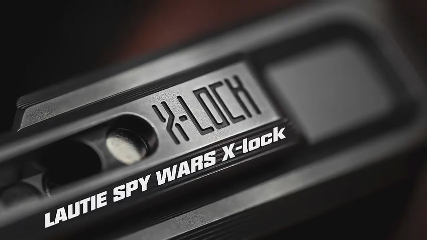 LAUTIE Spy Wars X-Lock Double Push Fidget Slider Toy - Meta EDC
