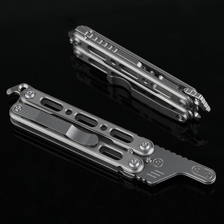 EDC Titanium Fidget Comb (Detachable) - MetaEDC