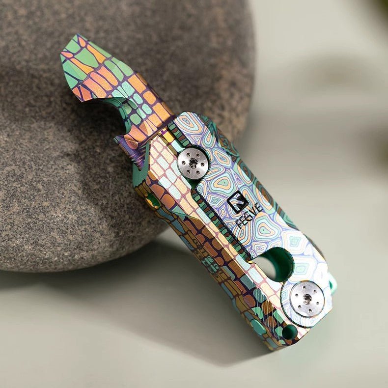 Fegve TORTOISE Slide Open Fidget Prybar - MetaEDC