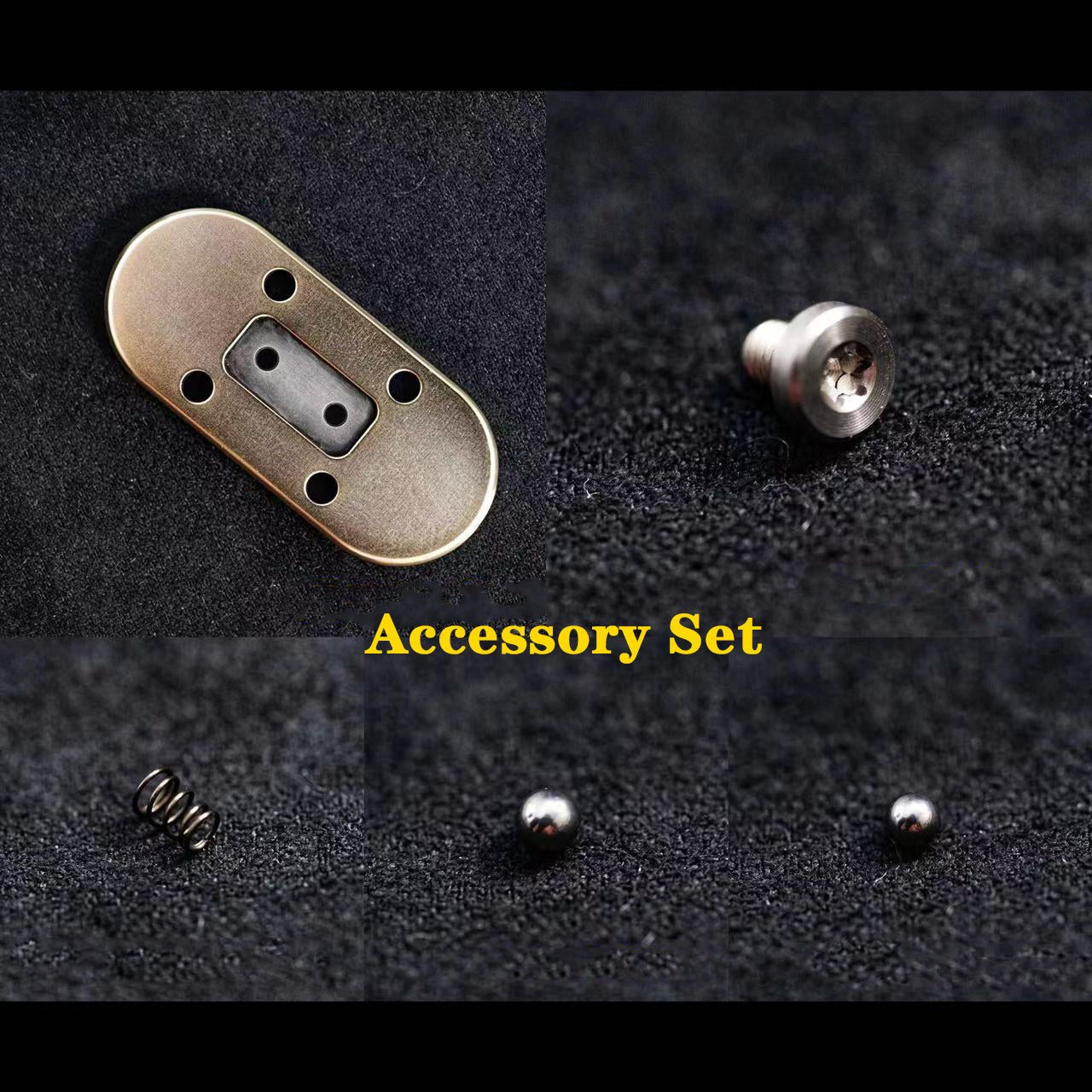 Metal Toys DZ Top-B Bubble Fingerprint Mechanical Fidget Slider - MetaEDC