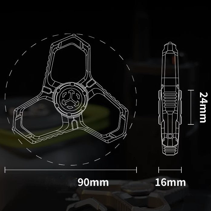 JuzhEDC Domain Fidget Spinner Knuck - MetaEDC