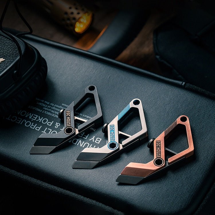 LAUTIE EDC HOUSE Finger Crane EDC Multi-Tool Prybar - MetaEDC