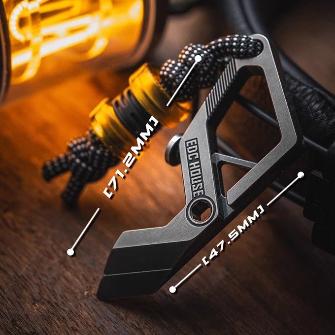 LAUTIE EDC HOUSE Finger Crane EDC Multi-Tool Prybar - MetaEDC