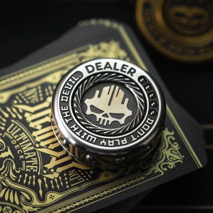 LAUTIE Mini Dealer Coin 2099 Poker Fidget Spinner - MetaEDC
