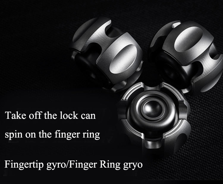Lautie Noiz Classic Ring Fidget Spinner - Meta EDC