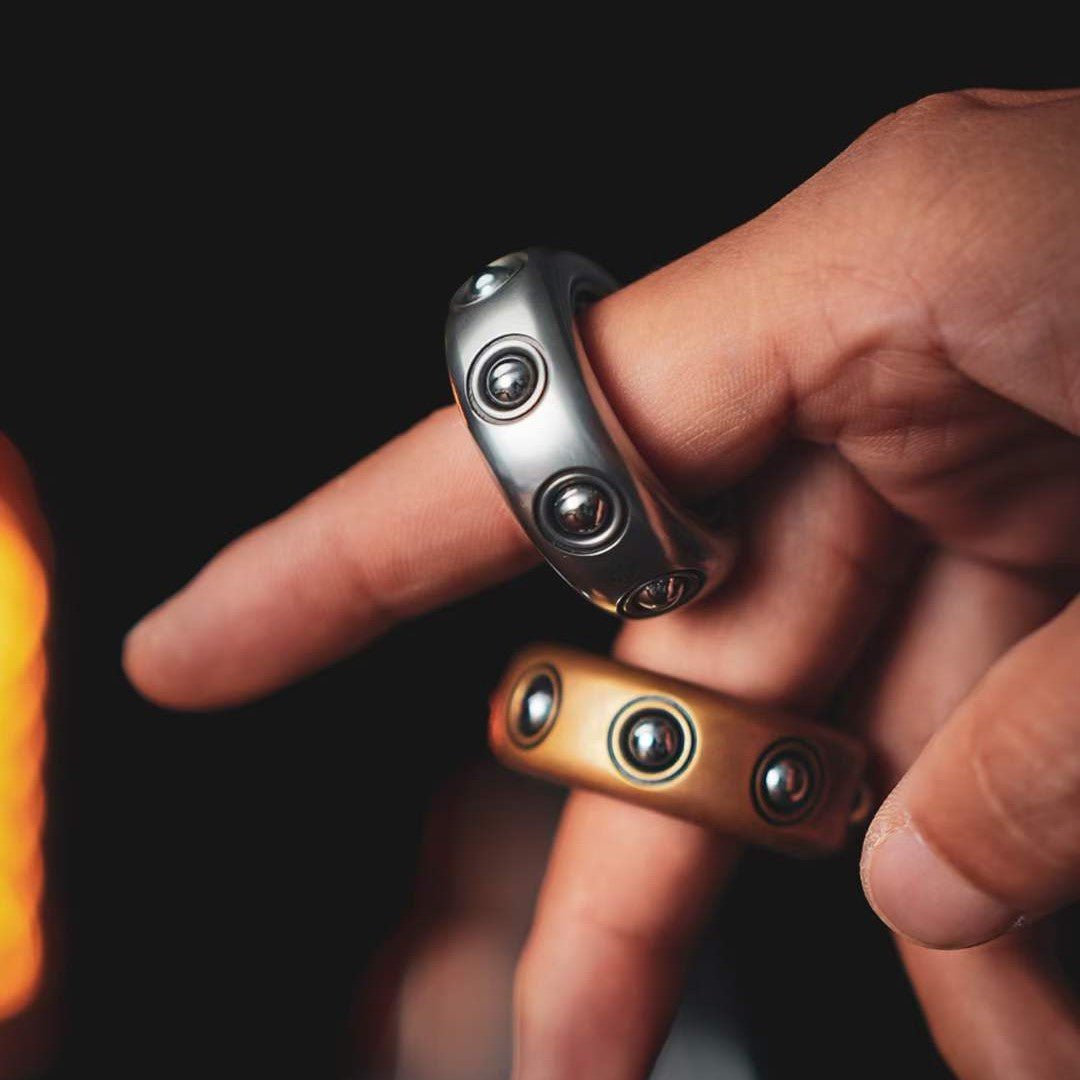 LAUTIE SAM Ring Gyro Devil's Son Fidget Spinner - MetaEDC