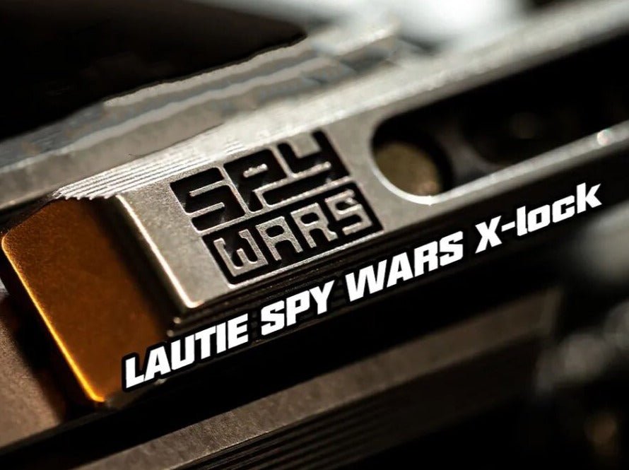 LAUTIE Spy Wars X-Lock Double Push Fidget Slider Toy - Meta EDC