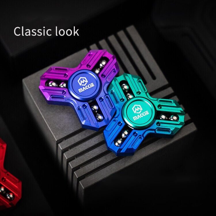 MACKIE Knight Mini Fidget Spinner Toy - Meta EDC