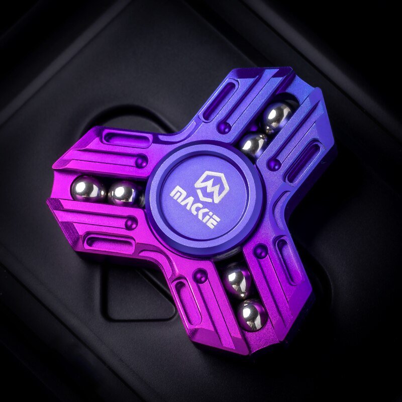 MACKIE Knight Mini Fidget Spinner Toy - Meta EDC