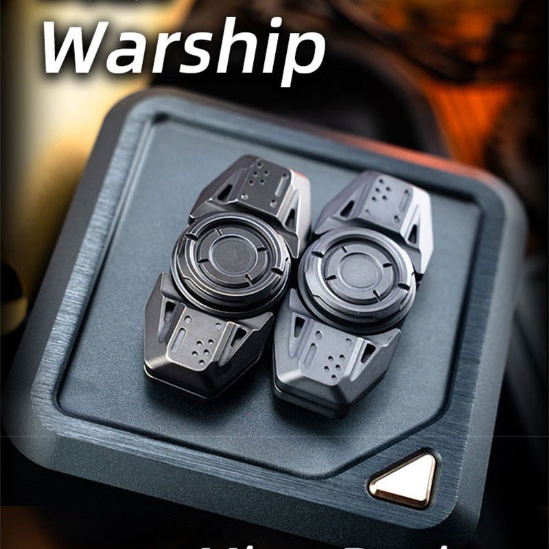 MACKIE Warship Fidget Spinner Slider Toy - Meta EDC