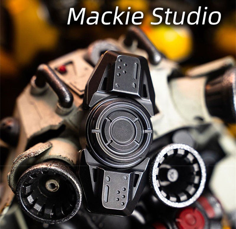 MACKIE Warship Fidget Spinner Slider Toy - Meta EDC
