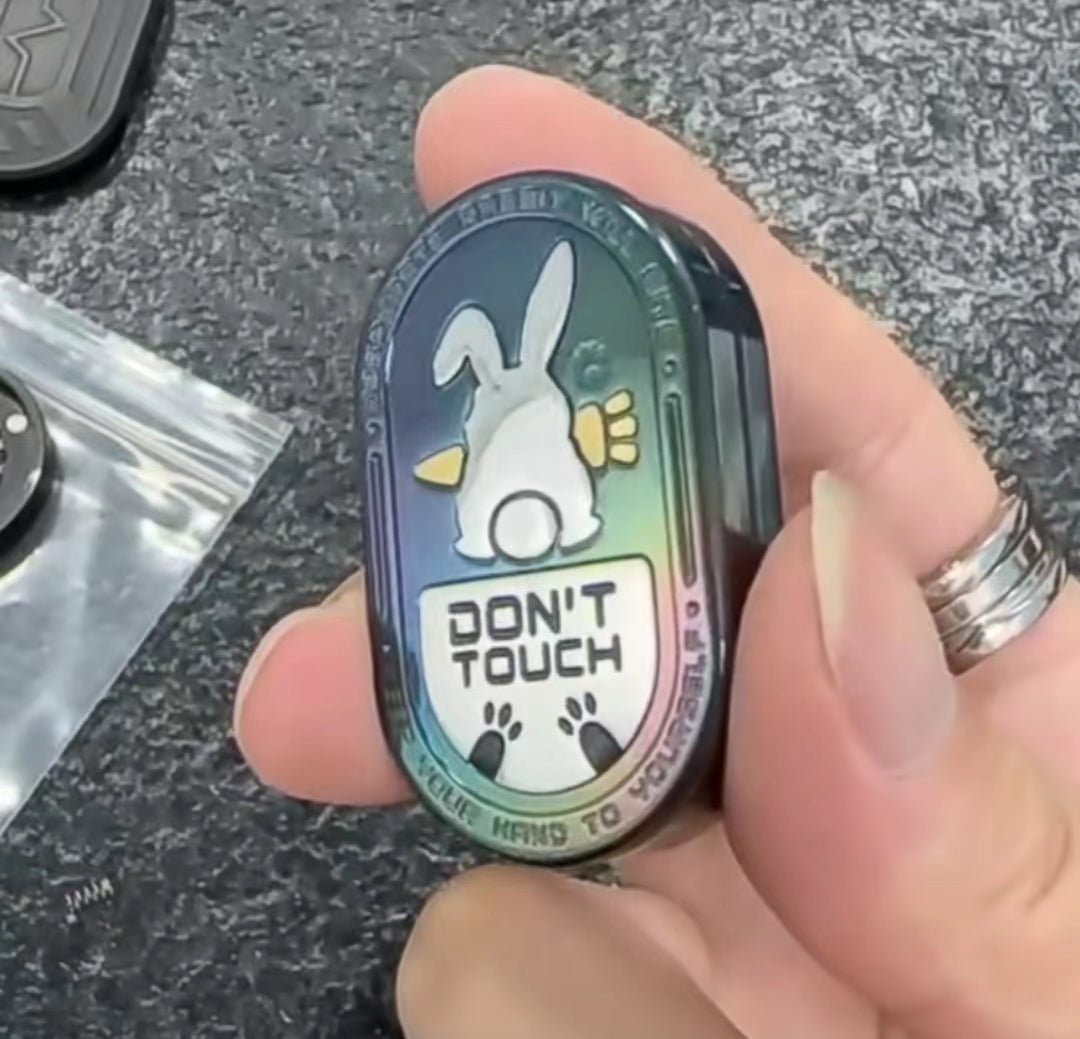 Fidget Slider Magnetico A Forma Di Fungo In Metallo - Giocattolo Antistress EDC Per Adulti - Perfetto Per Ansia E Concentrazione