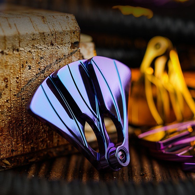 Muyi X Mot PEACOCK Hand Fan Fidget Slider | Fidget Toy | MetaEDC