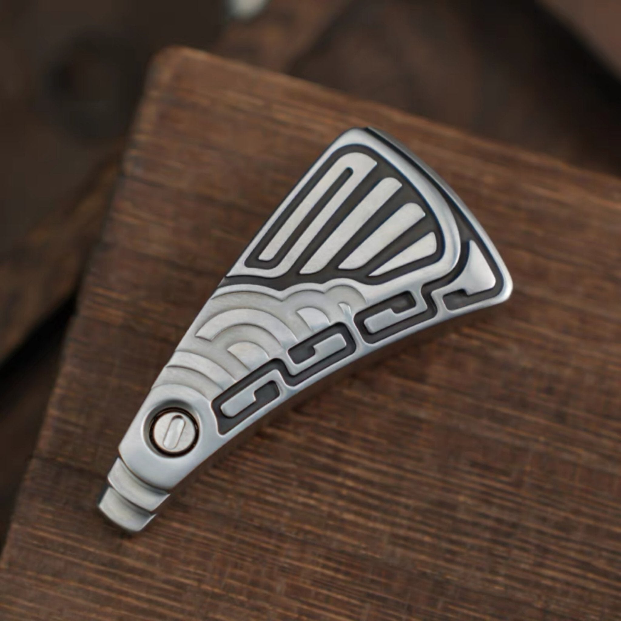 Muyi X Mot PEACOCK Hand Fan Fidget Slider | Fidget Toy | MetaEDC