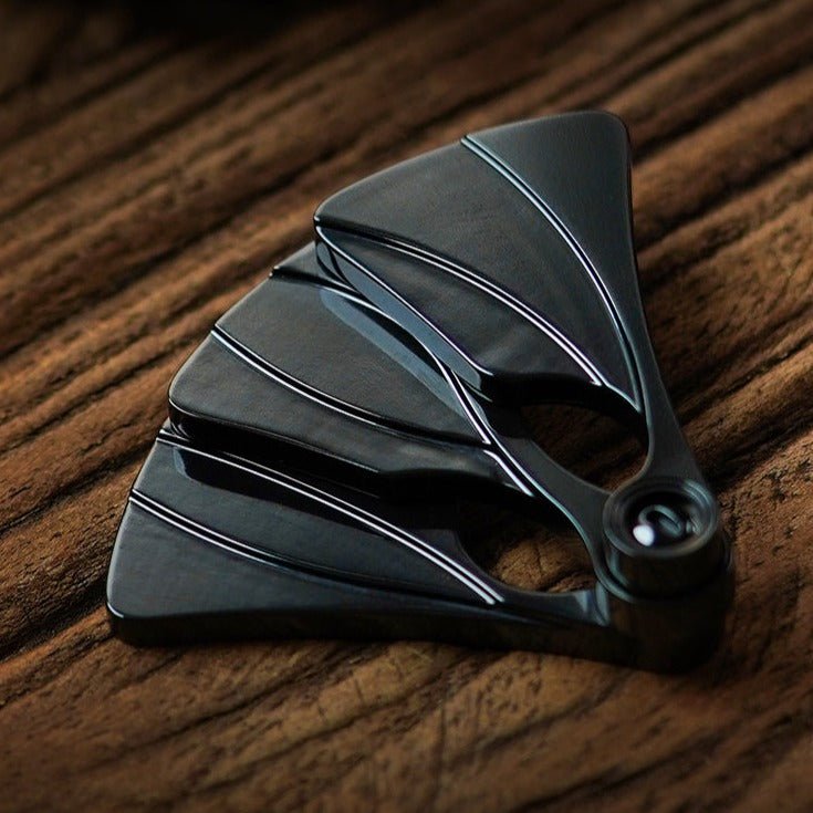 Muyi X Mot PEACOCK Hand Fan Fidget Slider | Fidget Toy | MetaEDC