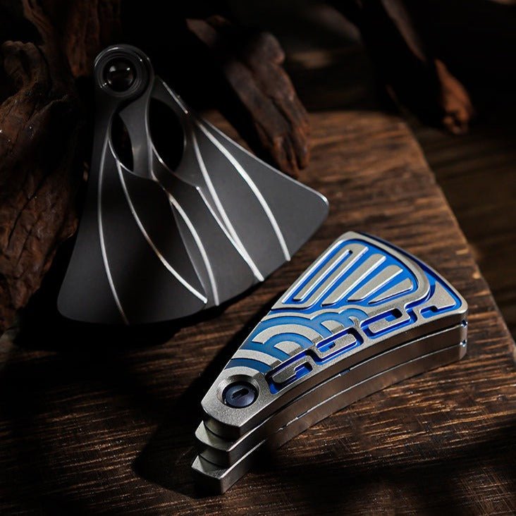 Muyi X Mot PEACOCK Hand Fan Fidget Slider | Fidget Toy | MetaEDC